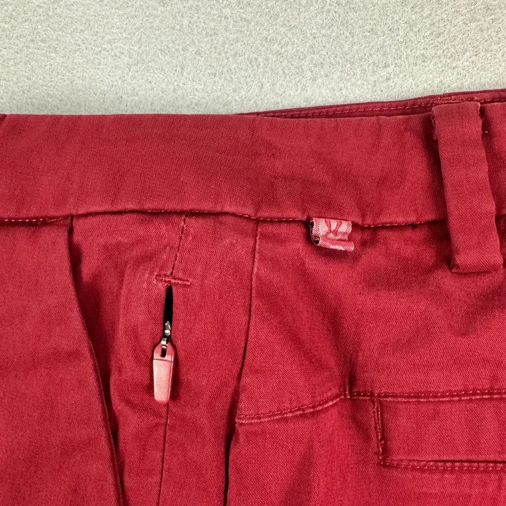 Lululemon Shorts Mens 38 Commission Short Slim Burgundy 9